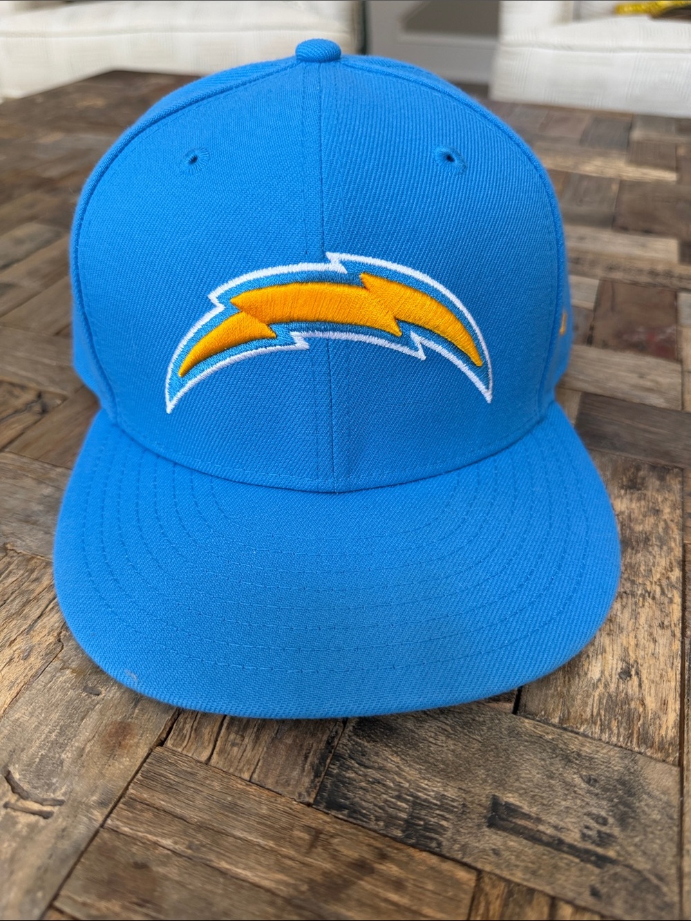 New Era Los Angeles Chargers SnapBack Hat Blue & Yellow